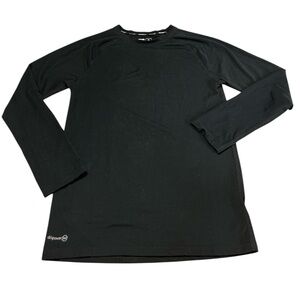 Men’s Russell long sleeve, size medium (38-40), black dri-power 360 shirt